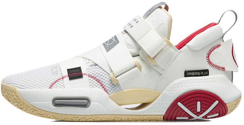 Li-Ning Way Of Wade All City 9 v2 'White Red' ABAR049-5 Buy Li-Ning Way Of Wade All City 9 v2 'White Red' ABAR049-5