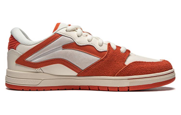 Order 中國李寧 惟吾 Pros 防滑 低幫 板鞋 男款 橙白色