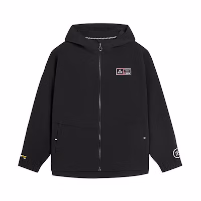 Li-Ning Way of Wade Casual Loose Letter Windbreaker Jacket Black AFDS797-1
