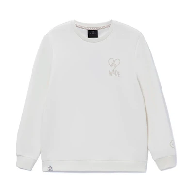 Li-Ning Way of Wade Letter Crewneck Sweatshirt White (Unisex) AWDRG53-2