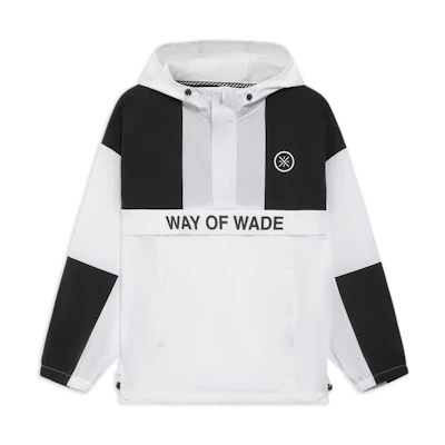 Li-Ning Way of Wade Letter Print Panel Windbreaker Men’s White AFDS385-3