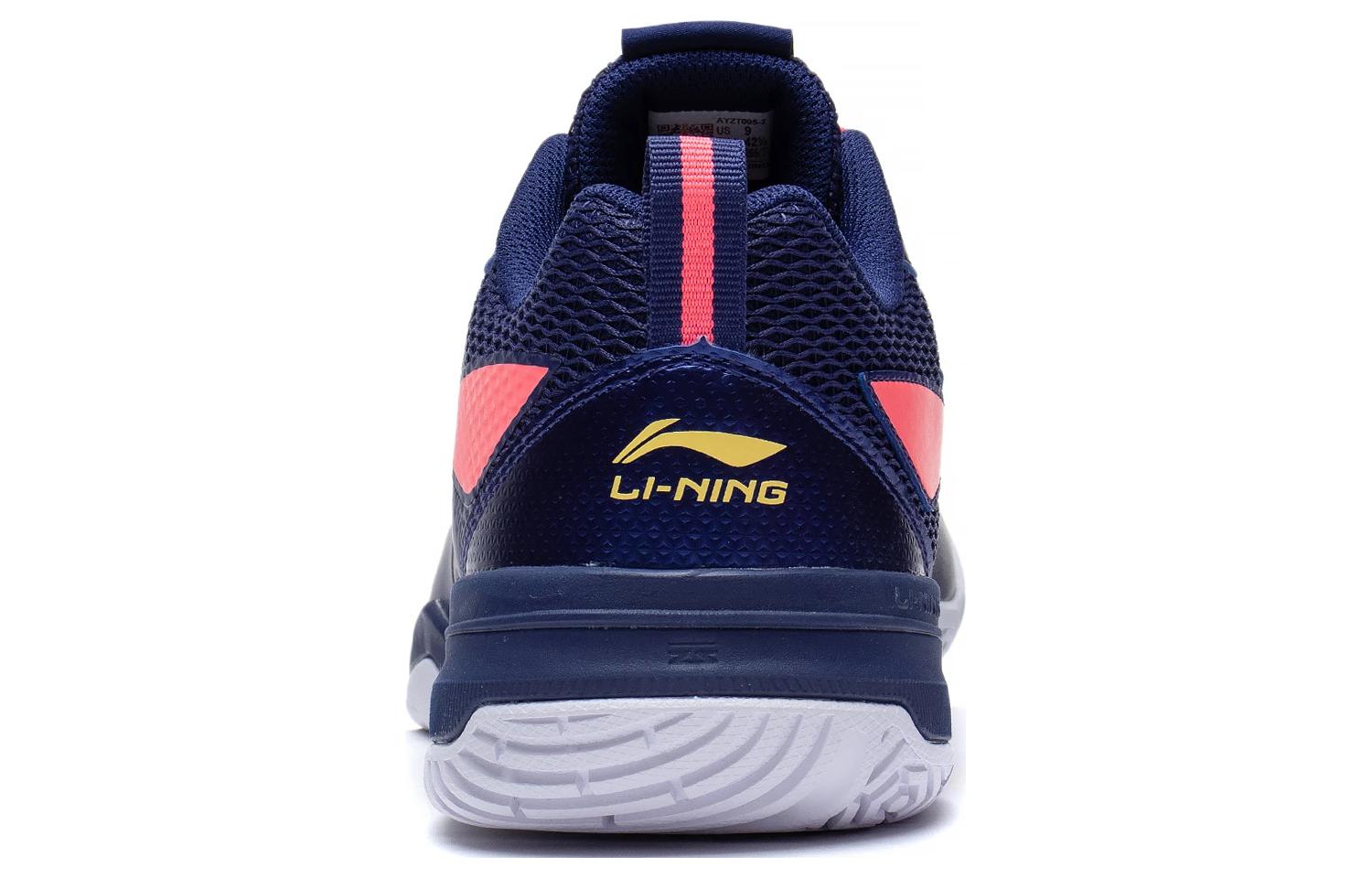 Details for LiNing李寧 刀鋒Lite 防滑減震耐磨 低筒 羽毛球鞋 男女同款 藍紅