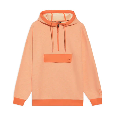 Li-Ning Way of Wade Loose Fit Hoodie Ice Orange Unisex AWDS195-2