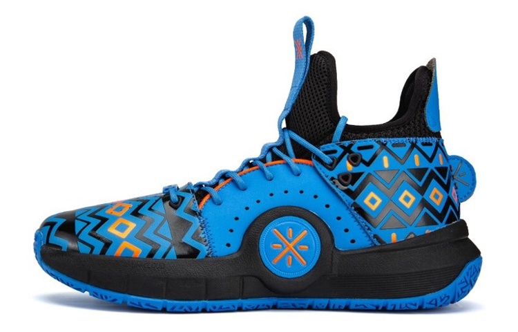 Li-Ning Way of Wade Low 'Blue Black Orange' ABAP079-5