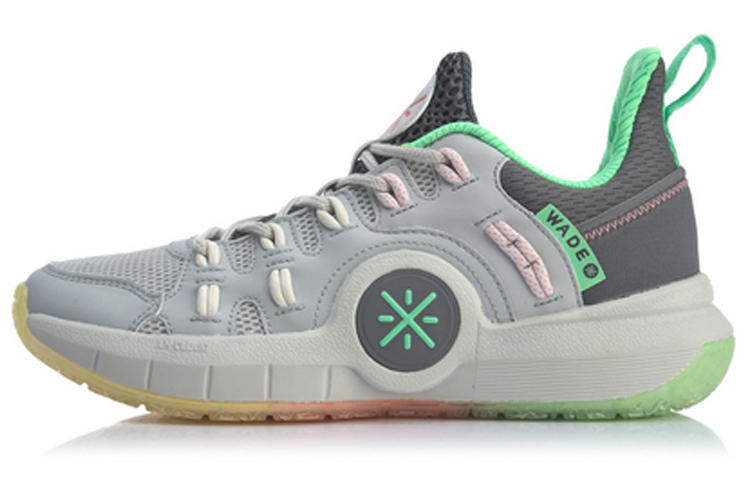 Li-Ning Way of Wade Low 'Grey Green' ABAQ055-3