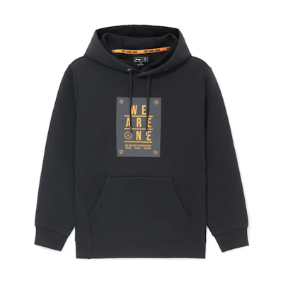 Li-Ning Way of Wade Printed Hoodie Black Menswear Long Sleeve Pullover AWDS193-1