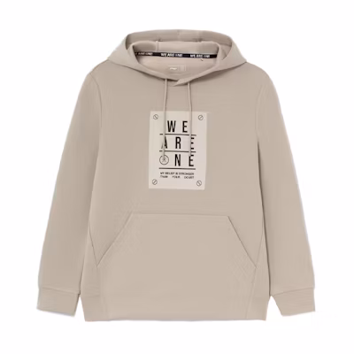 Li-Ning Way of Wade Printed Hoodie Brown Pullover Long Sleeve AWDS193-2