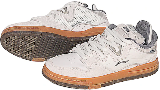 LiNing李寧 唯吾 Pro 潮流復古休閒 滬HOOD 上海城市限定組合 低筒 板鞋 男款 灰白 Details for LiNing李寧 唯吾 Pro 潮流復古休閒 滬HOOD 上海城市限定組合 低筒 板鞋 男款 灰白