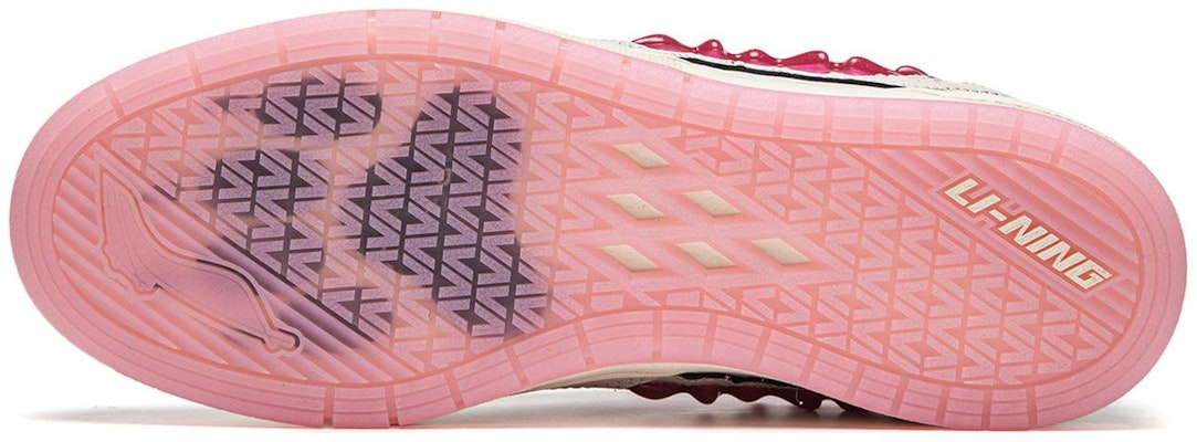 Li-Ning Way of Wade Pro 'SICECREAM Valentine's Day' Putih Susu/Mawar Pink AECU043-4 Sizing Li-Ning Way of Wade Pro 'SICECREAM Valentine's Day' Putih Susu/Mawar Pink AECU043-4