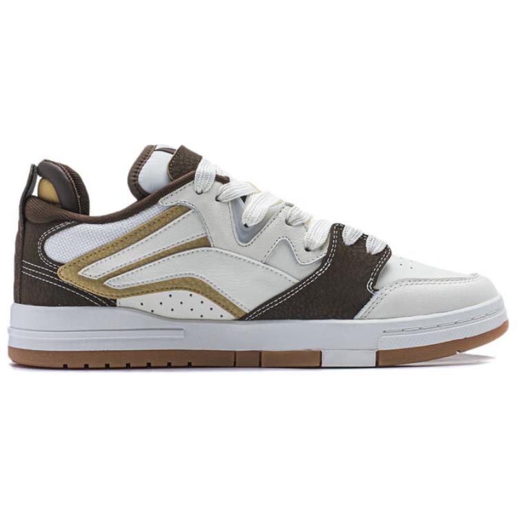 Order LiNing李寧 唯我 PRO 舒適百搭+ 減震耐磨 低筒 帆布鞋 男款 白褐色