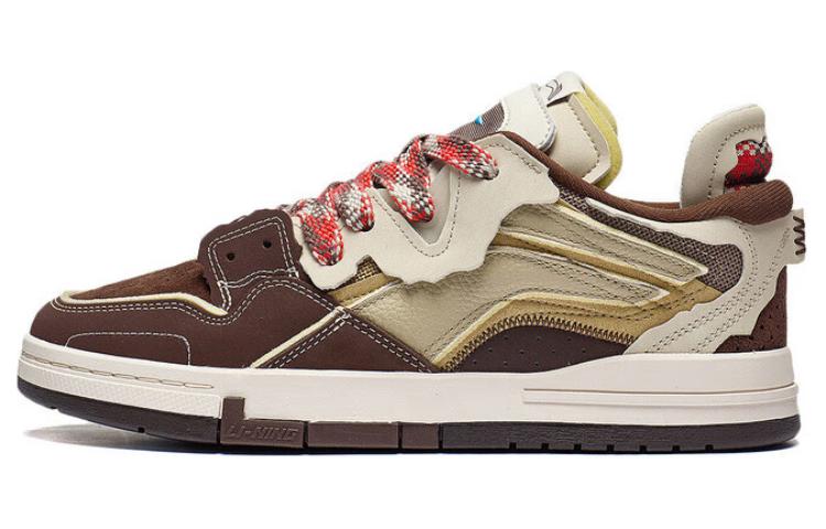Li-Ning Way of Wade Pro Low &#x27;Brown Yellow&#x27; AECT045-1