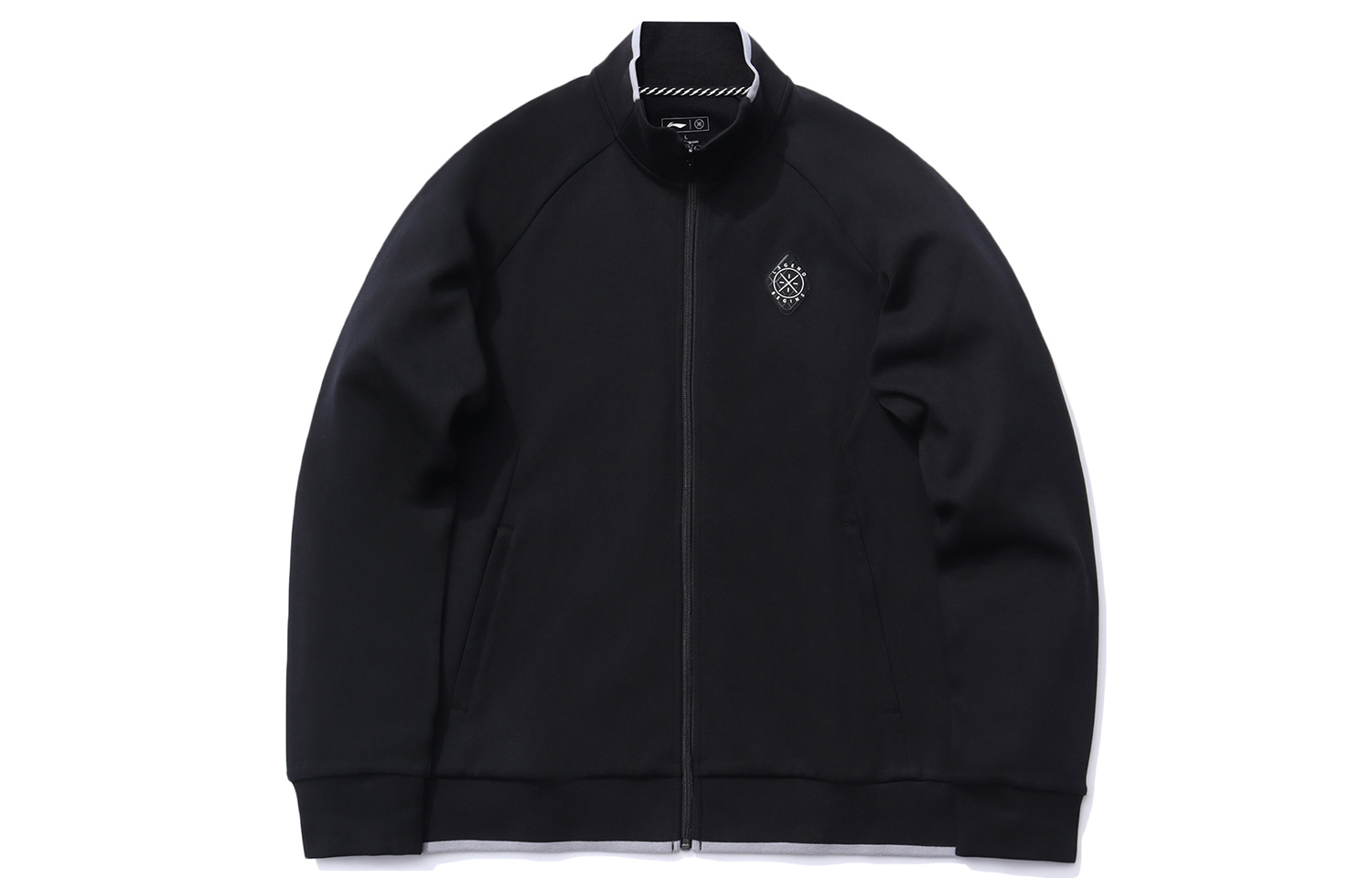 Li-Ning Way of Wade Raglan Long-Sleeve Track Jacket Men’s Black AWDR045-1