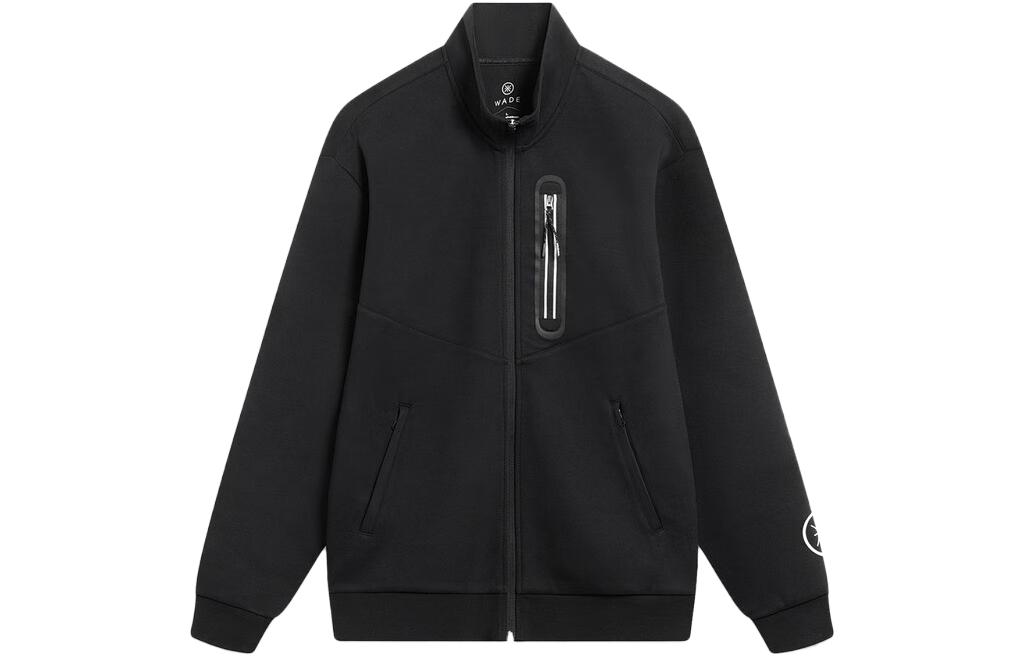 Li-Ning Way of Wade Reflective Logo Full-Zip Jacket Black AWDT151-1