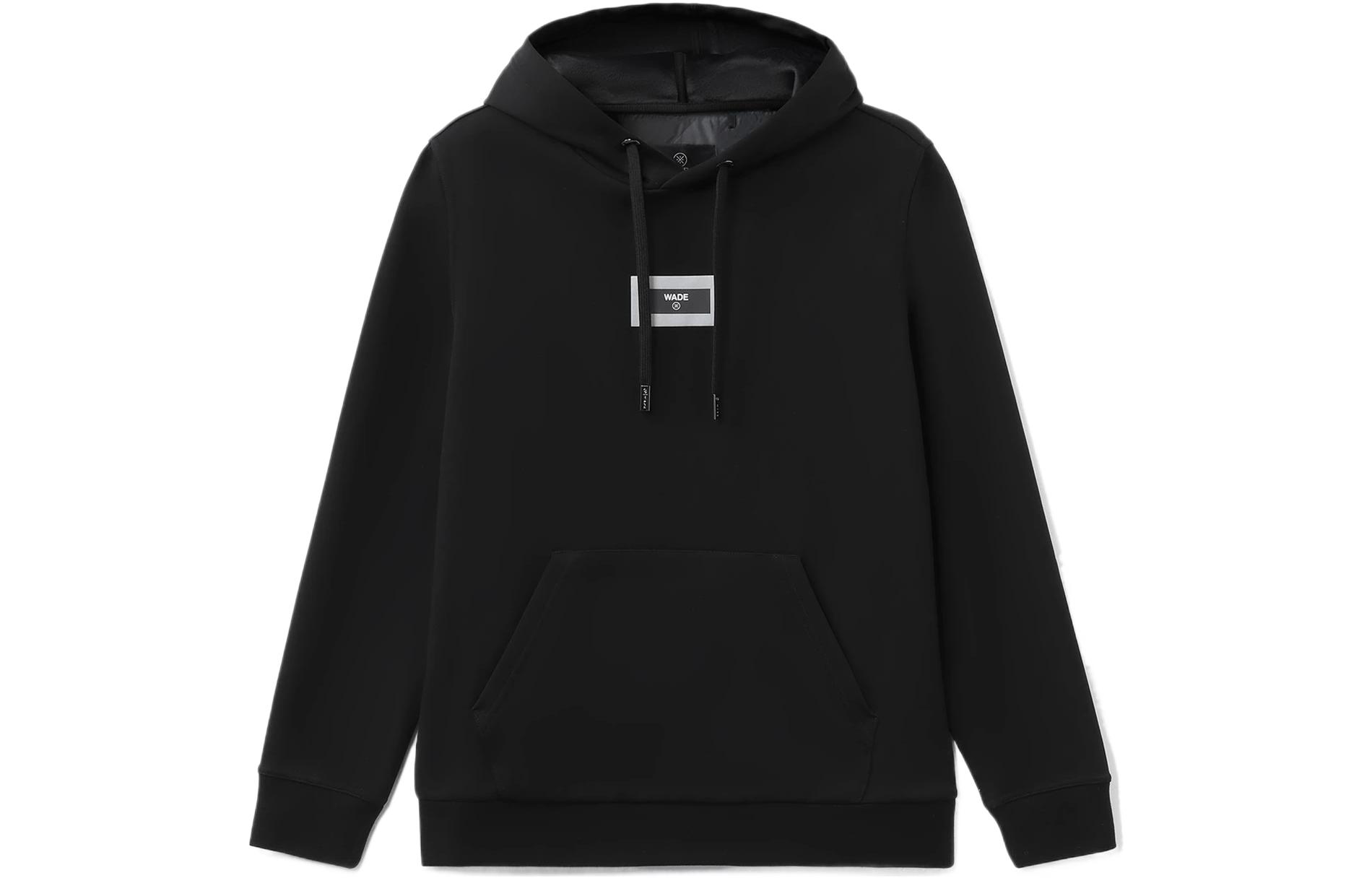 Li-Ning Way of Wade Reflective Pullover Hoodie Black Winter Edition AWDR795-1