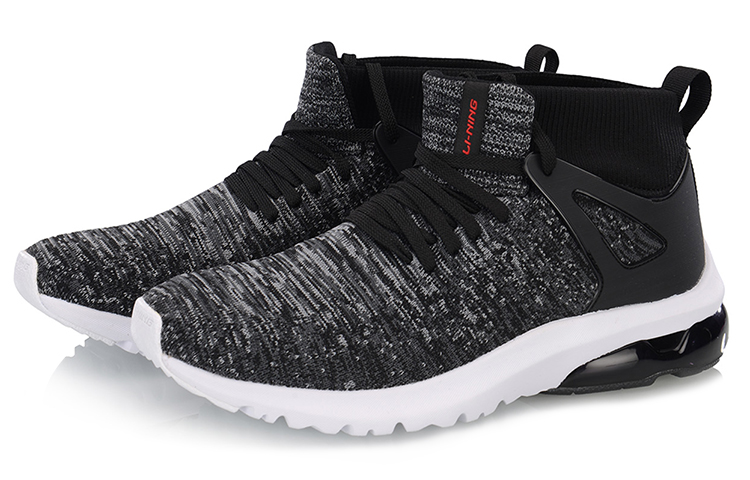 Lookbook Li-Ning Tejido Medio 'Gris Negro' AGLN119-1