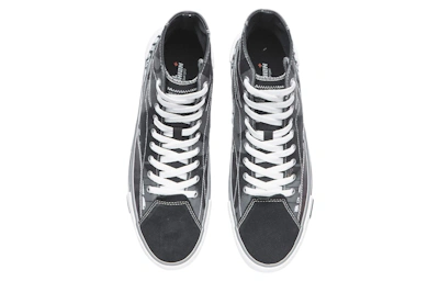 Li-Ning Weiwu Canvas Hi Shoes 'Black White'