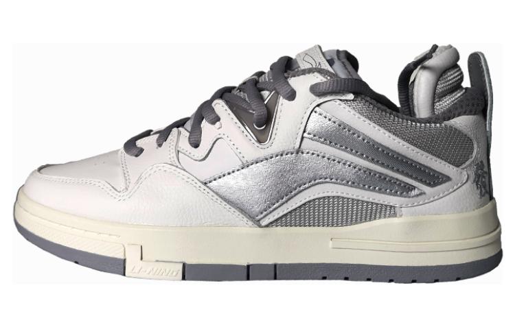 Li-Ning Weiwu Pro Skate Shoes 'White Silver' AECT071-1