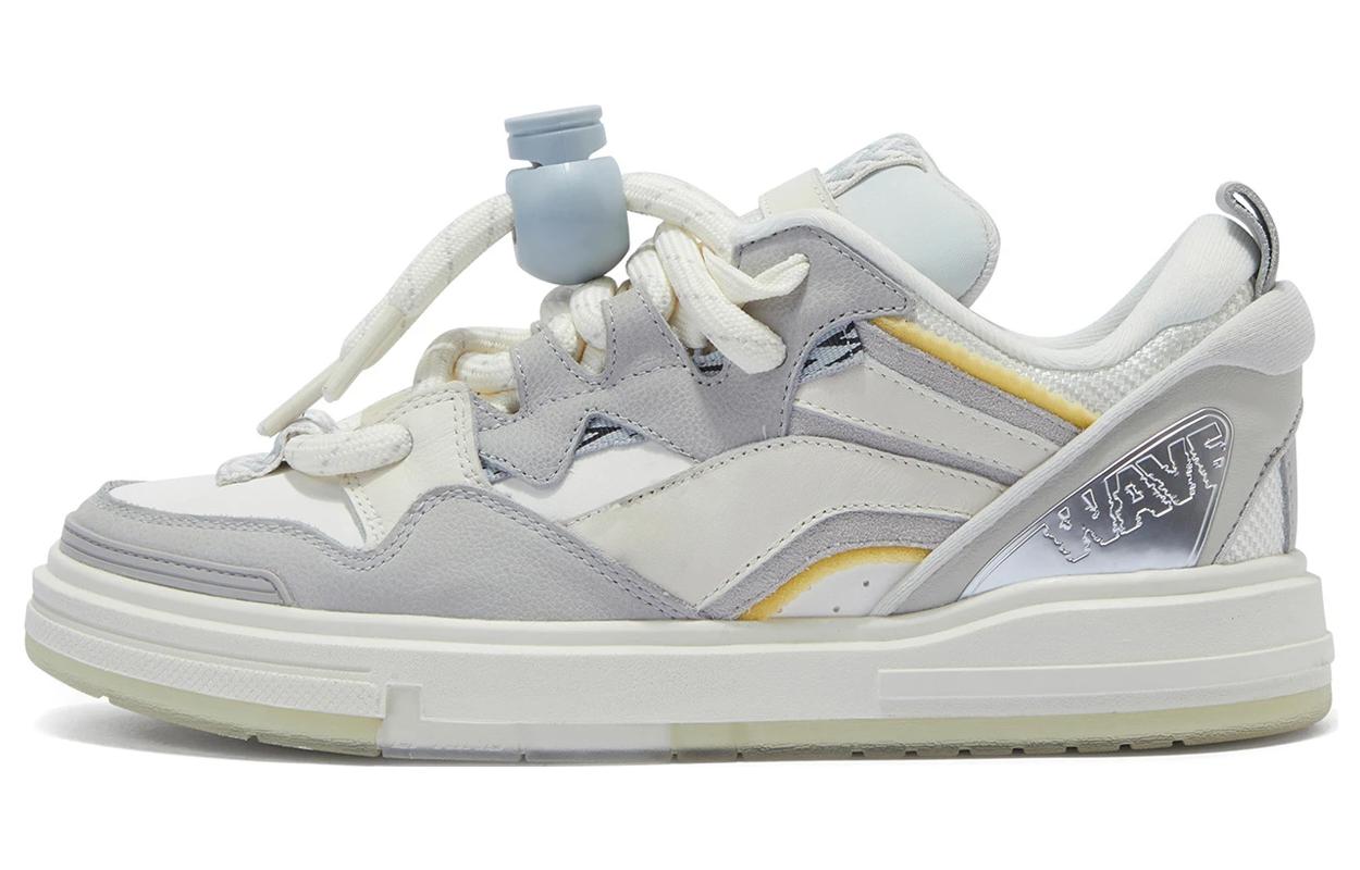 Li-Ning Weiwu SWAG Skate Shoes 'White Grey' AECT053-4