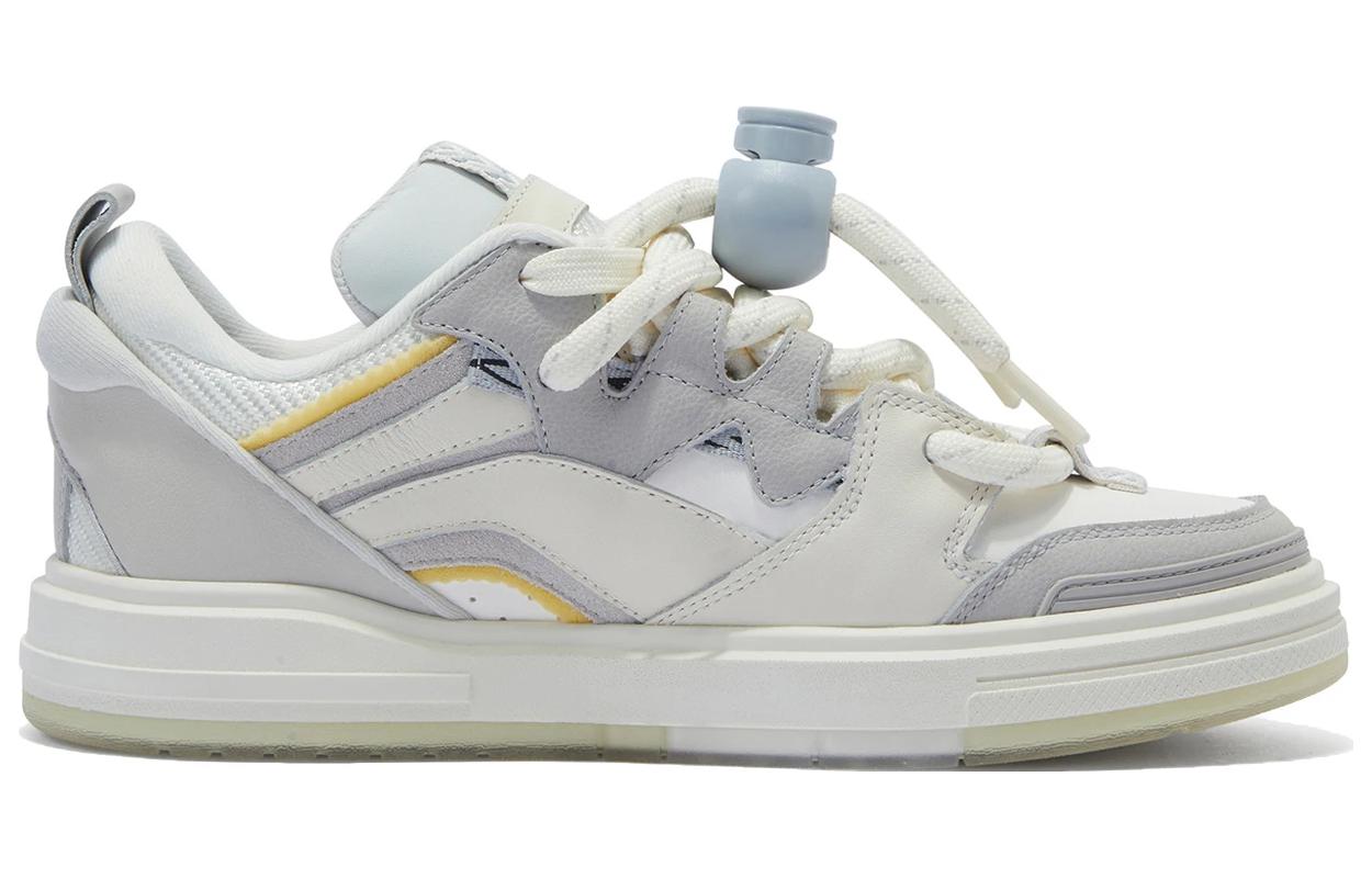 Order Li-Ning Weiwu SWAG Scarpe da Skate ''Bianco Grigio'' AECT053-4