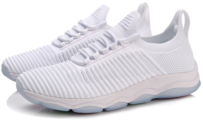 Li-Ning Blanco 'Wu Jie Zapatillas Deportivas Transpirables de Caña Baja' AFJN017-1 Lookbook Li-Ning Blanco 'Wu Jie Zapatillas Deportivas Transpirables de Caña Baja' AFJN017-1