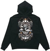 Li-Ning White Crane Embroidered Sweatshirt Black AWDP769-2 Lookbook Li-Ning White Crane Embroidered Sweatshirt Black AWDP769-2