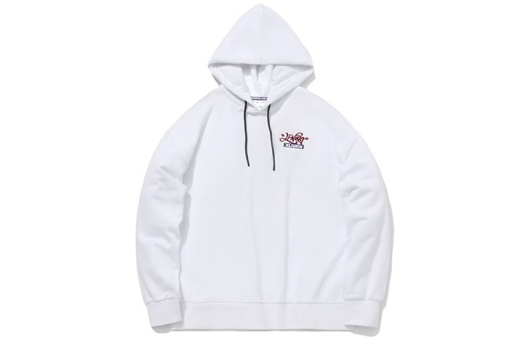 Li-Ning White Pullover Hoodie Casual Sportswear AWDQ997-1