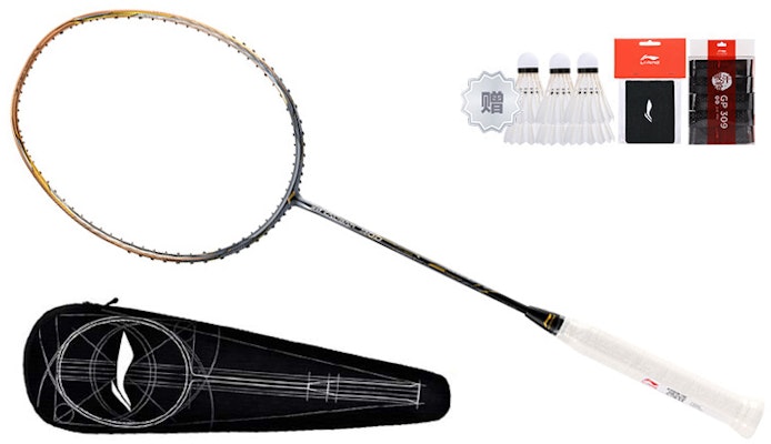 Li-Ning Wind Blade 900 Full Carbon Badminton Racket Durable High-Speed Pro 675mm AYPM426-1 1