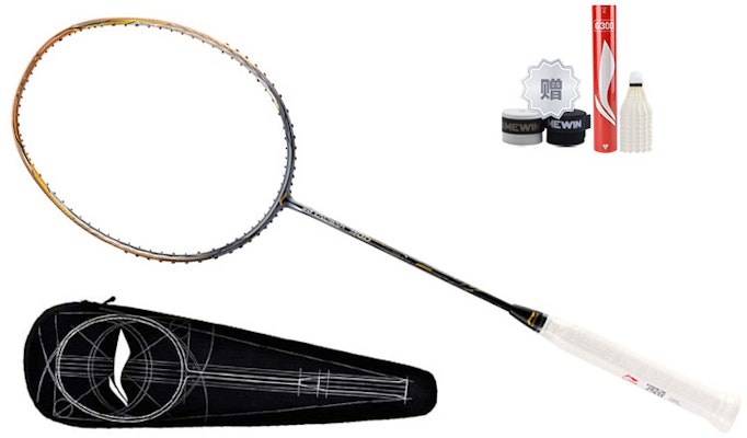 Li-Ning Wind Blade 900 Full Carbon Badminton Racket Durable High-Speed Pro 675mm AYPM426-1 2