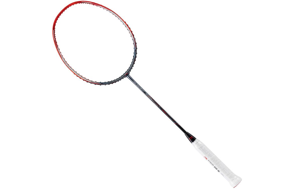 Li-Ning Wind Blade 900B Full Carbon Badminton Racket - Lightweight, Durable, Red/Gray AYPT383-3