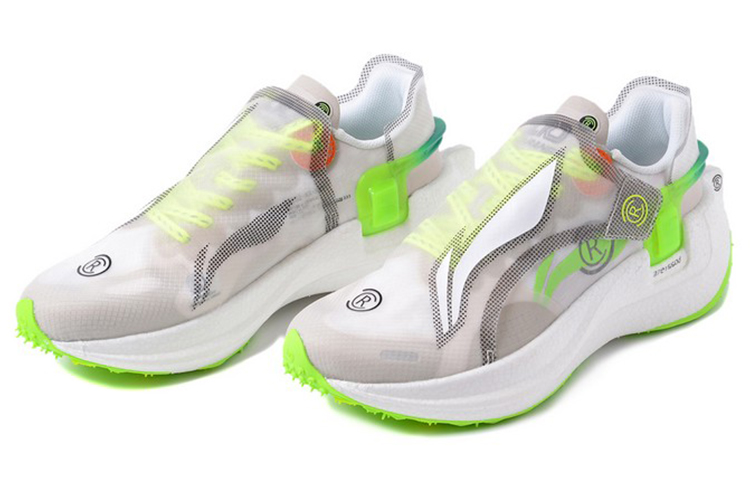 Order Li-Ning Wind Ranger CRC 'Putih Neon Hijau' ARHR081-2
