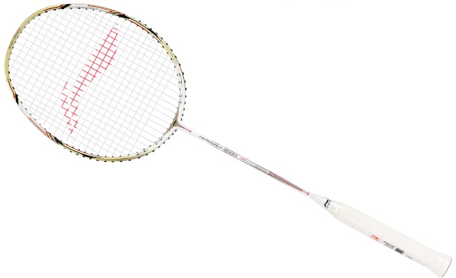 Li-Ning Wind Series Carbon Fiber Badminton Racket 675mm White/Gold Pro Defensive AYPP124-1000 Details for Li-Ning Wind Series Carbon Fiber Badminton Racket 675mm White/Gold Pro Defensive AYPP124-1000