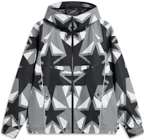 Li-Ning Windproof Black Gray Printed Casual Sports Jacket AFDT887-1 Li-Ning Windproof Black Gray Printed Casual Sports Jacket AFDT887-1