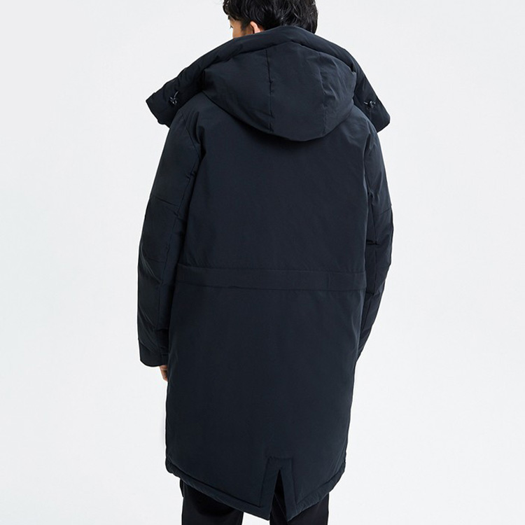 Shop 李宁防风透气羽绒服 - 标准黑 LYMP003-1