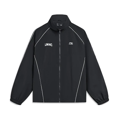 Li-Ning Windproof Water-Resistant Colorblock Jacket Unisex Black AJDT741-3