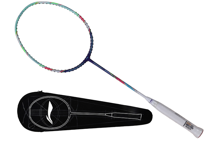 Order Li-Ning Windstorm 7000i Raket Badminton Ringan Tahan Lama Pro 670mm Biru-Ungu AYPP028-1000