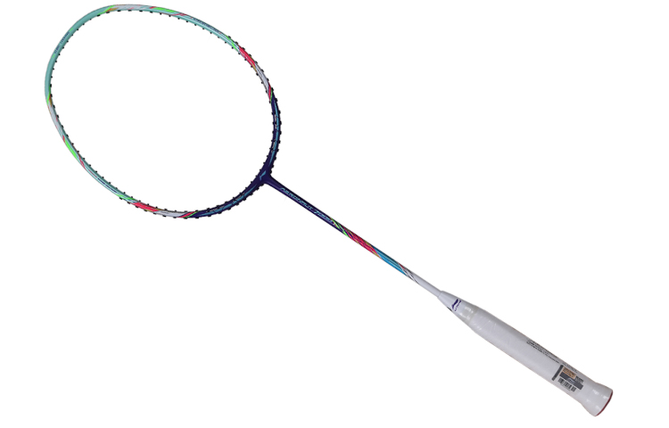 Lookbook Li-Ning Windstorm 7000i Raket Badminton Ringan Tahan Lama Pro 670mm Biru-Ungu AYPP028-1000