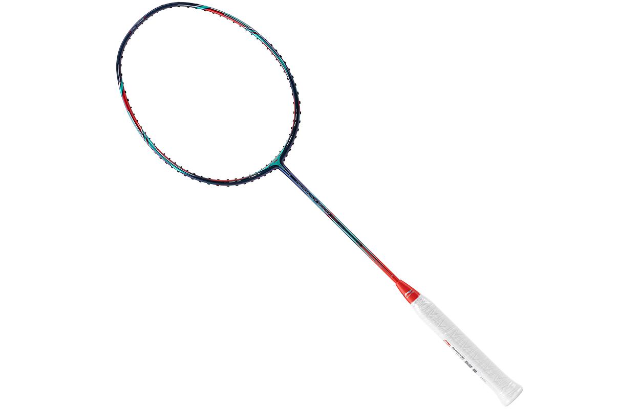 Li-Ning Windstorm 9000C Badminton Racket Carbon Fiber Control Pro Blue Red AYPT405-3
