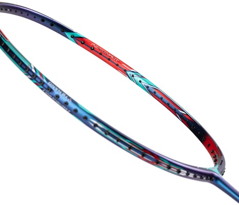 李寧 Windstorm 9000C 碳纖羽毛球拍 控制專業款 藍紅配色 AYPT405-3 10