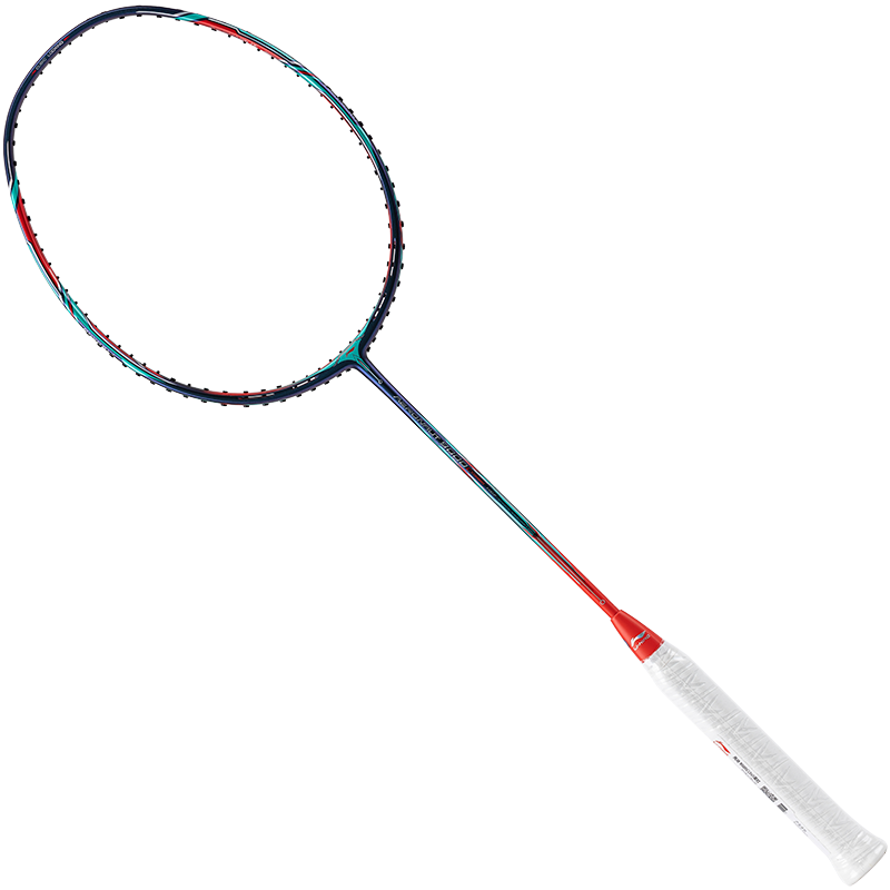 Sizing 李寧 Windstorm 9000C 碳纖羽毛球拍 控制專業款 藍紅配色 AYPT405-3