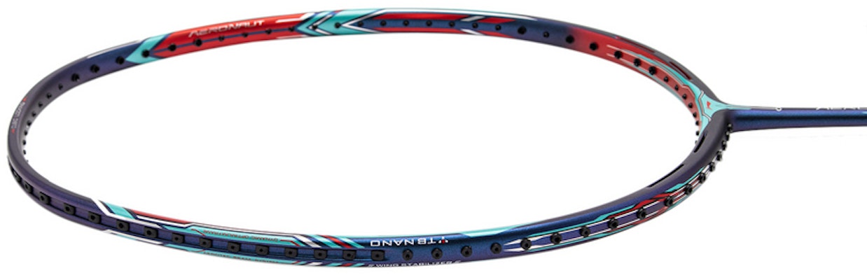 Li-Ning Windstorm 9000C Raket Badminton Profesional Fiber Karbon - Hitam AYPP122-5 8