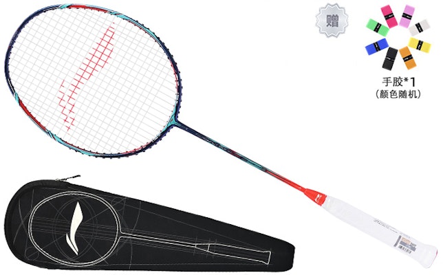 Li-Ning Windstorm 9000C Professional Carbon Fiber Badminton Racket - Blue/Red AYPP122-1000 Lookbook Li-Ning Windstorm 9000C Professional Carbon Fiber Badminton Racket - Blue/Red AYPP122-1000