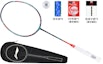 Shop Li-Ning Windstorm 9000C Professional Carbon Fiber Badminton Racket - Blue/Red AYPP122-1000