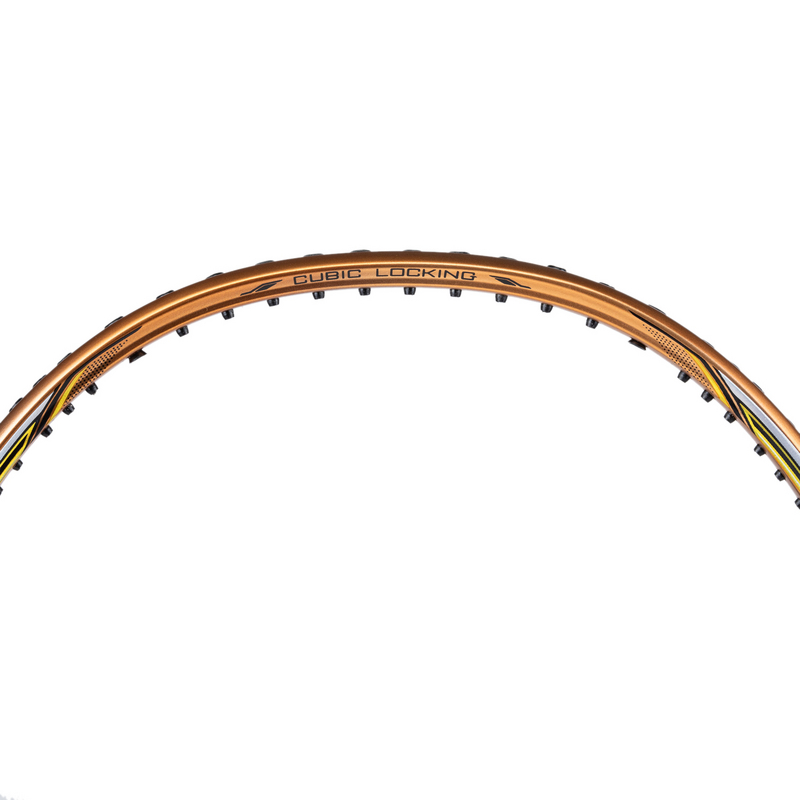 Li-Ning Windstorm 900 Full Carbon Badminton Racket Speed/Offense Gold-Gray Pro AYPT381-4 圖 16