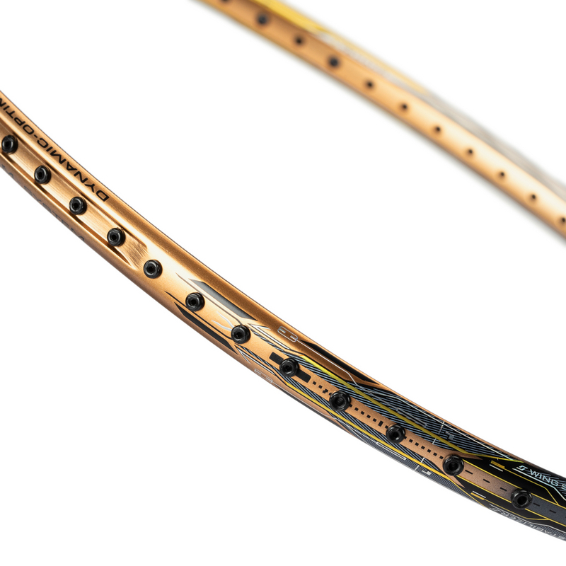 Li-Ning Windstorm 900 Full Carbon Badminton Racket Speed/Offense Gold-Gray Pro AYPT381-4 圖 23