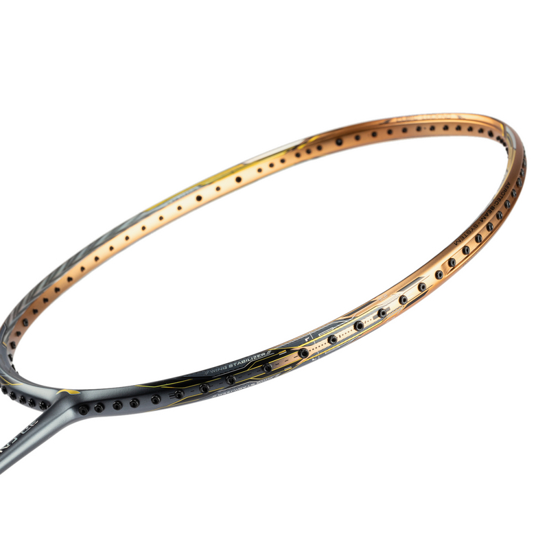 Li-Ning Windstorm 900 Full Carbon Badminton Racket Speed/Offense Gold-Gray Pro AYPT381-4 圖 5