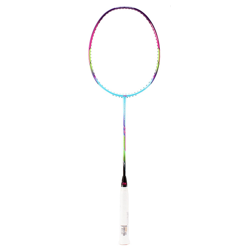 Li-Ning Windstorm WS72 Badminton Racket Ultra-Light Carbon Speed Green/Pink AYPT015-1