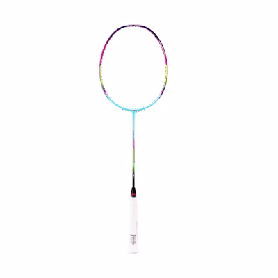 Li-Ning Windstorm WS72 Badminton Racket Ultra-Light Carbon Speed Green/Pink AYPT015-1