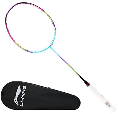 Li-Ning Windstorm WS72 Badminton Racket Ultra-Light Carbon Speed Green/Pink AYPT015-1 Shop Li-Ning Windstorm WS72 Badminton Racket Ultra-Light Carbon Speed Green/Pink AYPT015-1