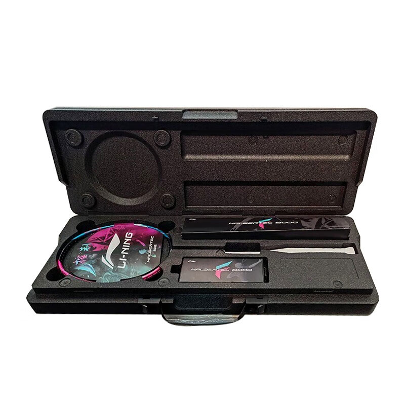 Details for Li-Ning Windstorm WS72 Badminton Racket Ultra-Light Carbon Speed Green/Pink AYPT015-1