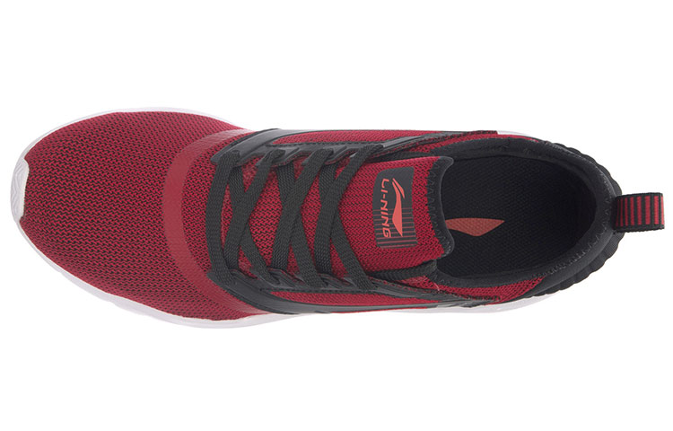 Lookbook Li-Ning Wing 'Hitam Merah' ARKM007-1